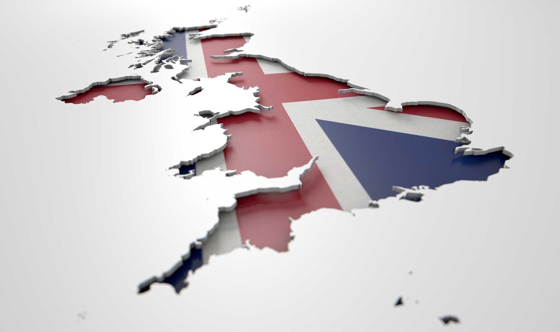 UK coverage map